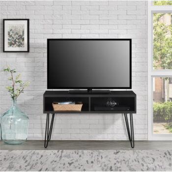 Tmavosivý TV stolík v dekore duba 107x63 cm Owen – Støraa - Image 4