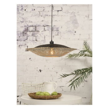 Závesné bambusové svietidlo Good&Mojo Kalimantan, ⌀ 60 cm - Image 4