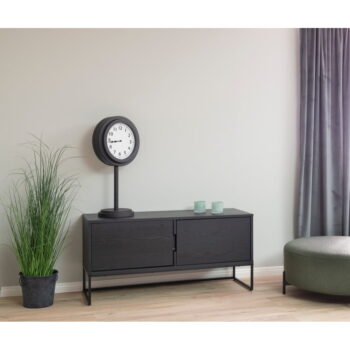Čierny TV stolík Tenzo Lipp, 118 x 57 cm - Image 9
