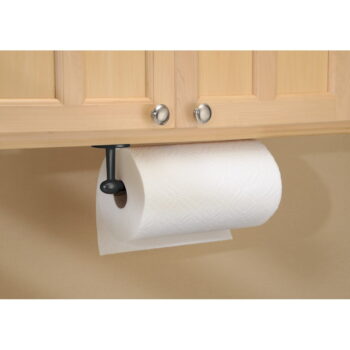 Čierny kovový držiak na papierové utierky iDesign Orbinni, 36 cm - Image 3