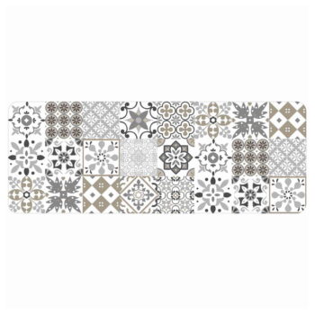 Biely behúň z PVC 45x120 cm Salou – douceur d'intérieur - Image 3
