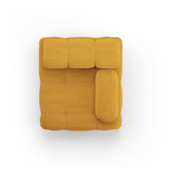 Modul pohovky v horčicovej farbe Ferento – Cosmopolitan Design - Image 5