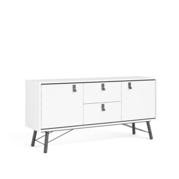 Biela komoda Tvilum Ry, 150 x 72 cm - Image 4