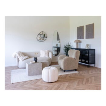 Krémový ručne tkaný vlnený koberec 160x230 cm Surat – House Nordic - Image 2