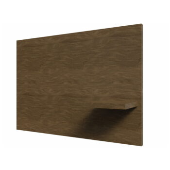 Čelo postele v dekore orecha v prírodnej farbe 135x95 cm Depa – Tenzo - Image 2