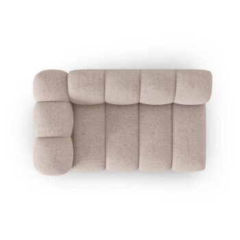 Béžový modul pohovky (ľavý roh) Lupine – Micadoni Home - Image 3