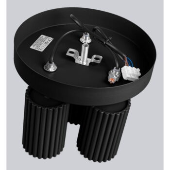 Čierne stropné svietidlo Gleam – Nice Lamps - Image 11