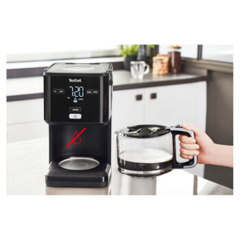 Čierny kávovar na filtrovanú kávu Smart'n'light CM600810 – Tefal - Image 10
