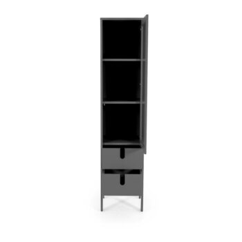 Sivá vitrína Tenzo Uno, šírka 40 cm - Image 3