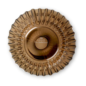 Hnedá sklenená váza Kähler Design Hammershøi, výška 14 cm - Image 4