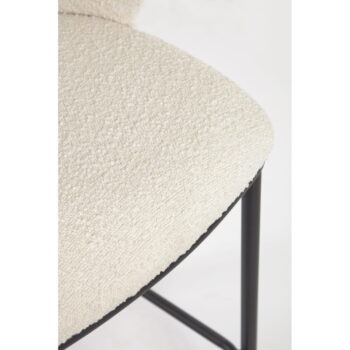 Biela barová stolička (výška sedadla 65 cm) Ciselia – Kave Home - Image 9