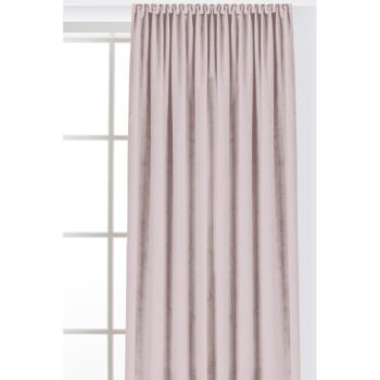 Svetloružový zamatový dimout záves 400x225 cm Velto – Filumi - Image 10