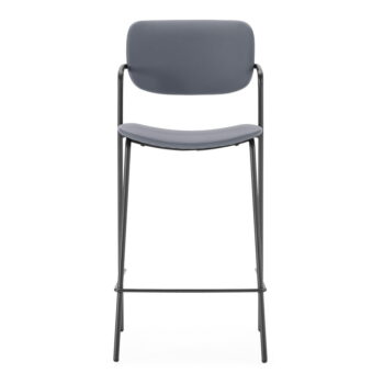 Tmavosivé barové stoličky v súprave 2 ks (výška sedadla 68 cm) Maika – Marckeric - Image 2
