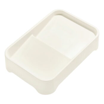 Biely organizér na makeup iDesign Eco Bin, 28,12 x 19,23 cm - Image 5