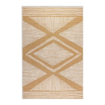 Okrovožlto-krémový vonkajší koberec 160x230 cm Gemini – Elle Decoration – Obrázok 3