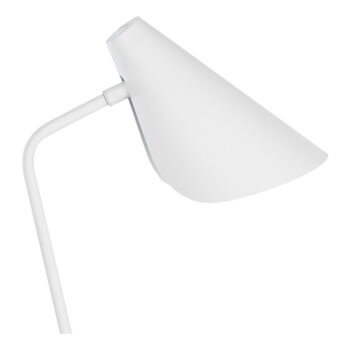 Biela stolová lampa SULION Lisboa, výška 45 cm - Image 3
