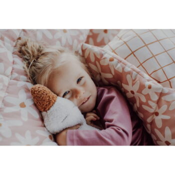 Ružová súprava do postieľky Blush Daisies – Malomi Kids – Obrázok 11