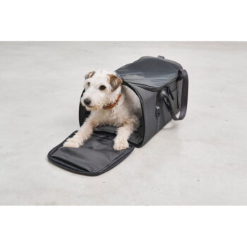 Prepravná taška pre psa 28x55 cm Volata Asphalt S/M – MiaCara - Image 5