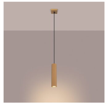 Závesné svietidlo v zlatej farbe Gleam – Nice Lamps - Image 4