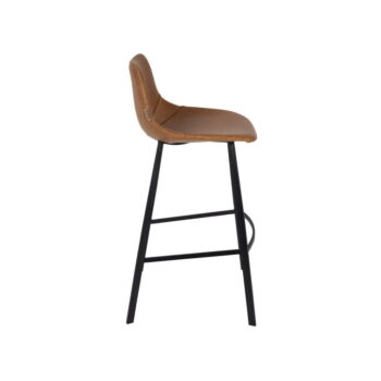 Sada 2 hnedých barových stoličiek Dutchbone Franky, výška 106 cm - Image 2