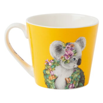 Žltý porcelánový hrnček 370 ml Wild Planet by Marini Ferlazzo – Maxwell & Williams – Obrázok 4