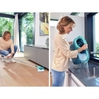 Mop s vedierkom a náhradným návlekom Clean Twist M Ergo - LEIFHEIT - Image 4