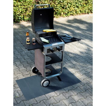 Čierna protišmyková ochranná podložka ku grilu Wenko Suma, 60 x 120 cm – Obrázok 4