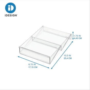 Plastový organizér do zásuvky Crystalline – iDesign/The Home Edit – Obrázok 4