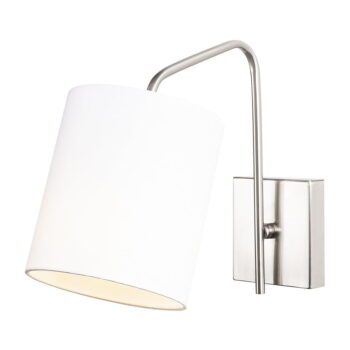 Nástenné svietidlo v bielo-striebornej farbe Ve – Opviq lights - Image 2