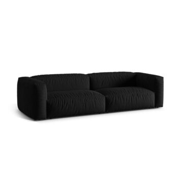 Čierna pohovka 320 cm Martina – Micadoni Home - Image 2
