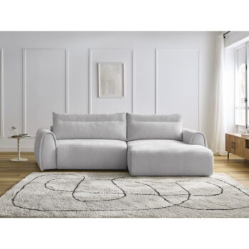 Svetlosivá rohová pohovka Aden – Bobochic Paris - Image 11