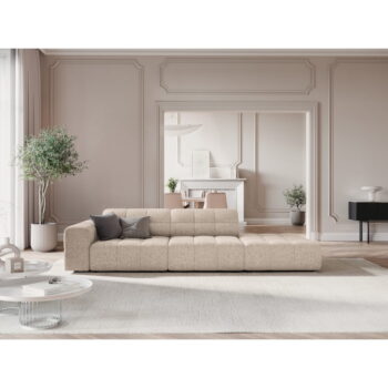 Béžová leňoška (ľavý roh) Chicago – Cosmopolitan Design – Obrázok 5