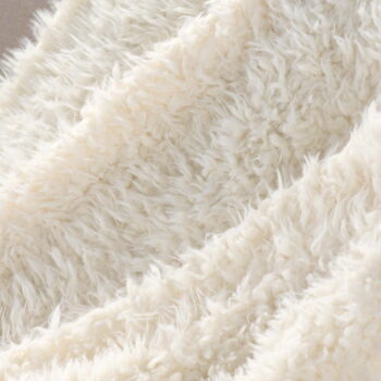 Biela deka z umelej kožušiny 180x220 cm Mouton – douceur d'intérieur - Image 2