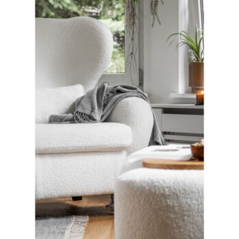Biele kreslo ušiak Miuf – Miuform - Image 5