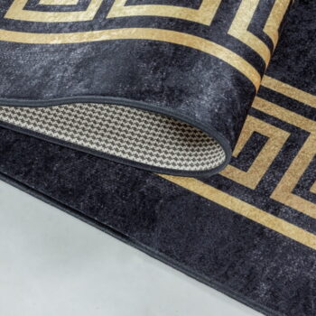 Antracitový prateľný koberec 120x170 cm Fiesta – Ayyildiz Carpets – Obrázok 3
