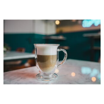 Sada 2 pohárov na Latte z dvojitého skla Vialli Design, 250 ml - Image 8