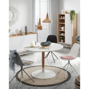 Jedálenský stôl Kave Home Tic, ⌀ 110 cm - Image 3