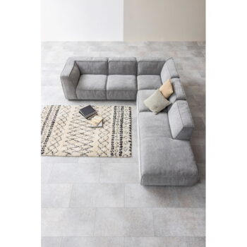 Svetlosivý modul leňošky k pohovke Bonami Selection Fairfield, ľavý roh – Obrázok 10