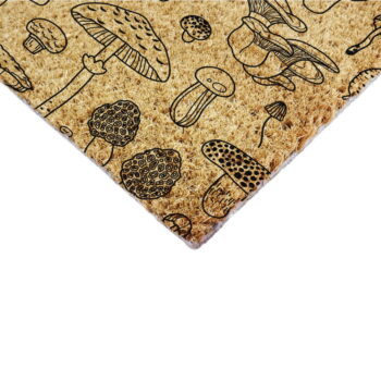 Rohožka z kokosového vlákna 40x60 cm Mushrooms – Artsy Doormats – Obrázok 10