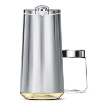 Sivý automatický oceľový dávkovač mydla 266 ml - simplehuman - Image 2