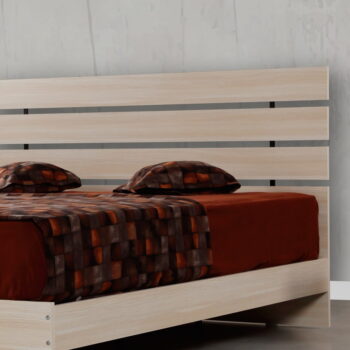Dvojlôžková posteľ v prírodnej farbe 180x200 cm Fuga – Kalune Design - Image 3