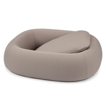 Svetlohnedý pelech pre psa 93x113 cm Barca Taupe M/L – MiaCara - Image 2