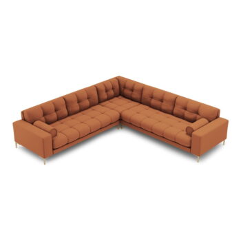 Rohová variabilná pohovka v tehlovej farbe Bali – Cosmopolitan Design - Image 2
