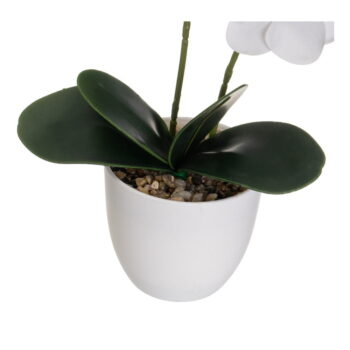 Umelá kvetina (výška 39 cm) Orchid – Casa Selección - Image 3