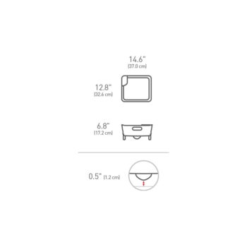 Odkvapkávač Compact - simplehuman – Obrázok 2