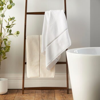 Béžová froté bavlnená osuška 90x140 cm Zero Twist – Bianca - Image 5