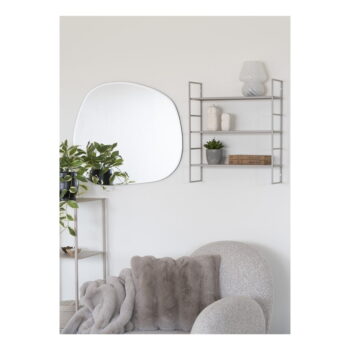 Svetlosivá poschodová kovová polica 48 cm Beja – House Nordic – Obrázok 5
