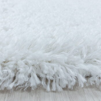 Biely okrúhly koberec ø 80 cm Fluffy – Ayyildiz Carpets - Image 4