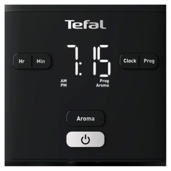 Čierny kávovar na filtrovanú kávu Smart'n'light CM600810 – Tefal - Image 2