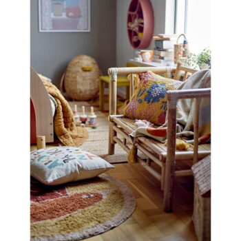 Hnedá bavlnená detská deka 80x100 cm Baille – Bloomingville Mini – Obrázok 8